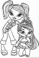 Bratz Coloring Pages Baby Printable Print Babyz Sheets Color Cartoon Colouring Babies Cartoons Clipart Girls Kidz Cute Getdrawings Book Library sketch template