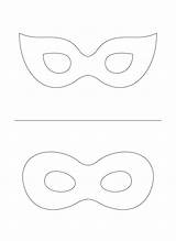 Mask Printable Coloring Blank Pages Masks Plain Face Template Templates Printables Printablee Via sketch template