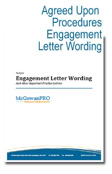 sample aup engagement letter wording