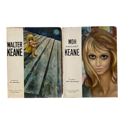 1960s Walter And Margaret Keane Art Books A Pair Chairish