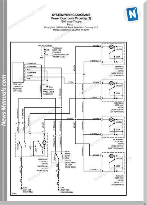 isuzu trooper wiring diagram picture