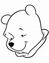 Coloring Simple Pages Pooh Winnie Kids Color Easy Printable Bear Drawing Clipart Print Book Cliparts Standing Stencils Fun Colouring Clip sketch template