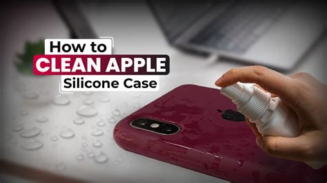 clean apple silicone case  iphone  easy ways
