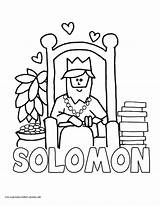 Solomon Coloring King Pages Printable Wisdom Bible Kids Color Crafts Getcolorings Sunday School Getdrawings Choose Board Print Colorings sketch template