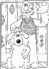 Wallace Gromit Coloring Pages Book Kids Et Print sketch template