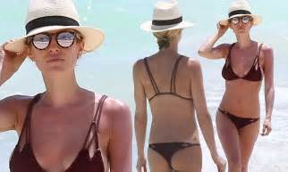 Kristin Cavallari Shows Off Pert Posterior In Thong Bikini