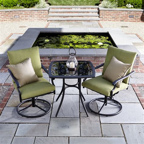 garden oasis rockford pc bistro set outdoor living patio furniture