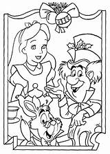 Alice Wonderland Pages Coloring Queen Hearts Disney Getcolorings sketch template