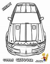 Coloring Pages Speed Need Ford Cars Car Mustangs Popular Bird sketch template