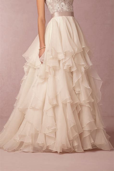 2 in 1 wedding dress wedding dresses and wedding skirt combos glamour