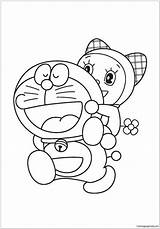 Doraemon Dorami Pages Coloring Color Printable Coloringpagesonly sketch template