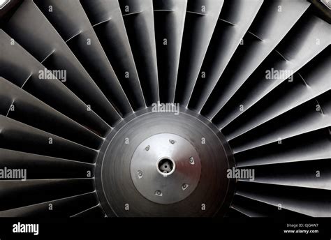 jet turbine stock photo alamy