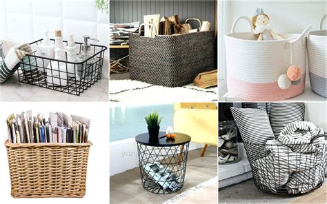 practical basket storage ideas