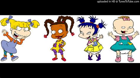 Angelica Pickles And Susie Carmichael Rugrats All Gro