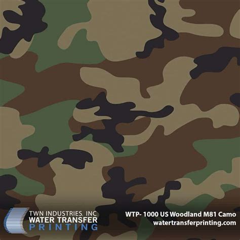 woodland  camo hydro dipping film twn industries
