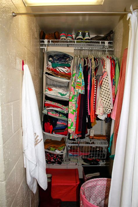 Prep In Your Step Dorm Closet Tour {video}