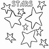 Star Point Coloringway sketch template