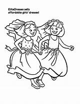 Coloring Pages Friends Together Honor Maid Running sketch template
