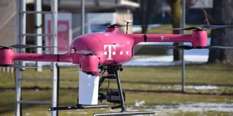 mobile europes inaugural  drone flight suas news  business  drones