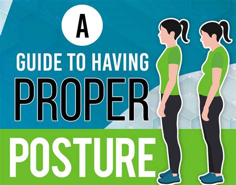 guide   proper posture infographic