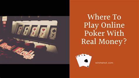 play  poker  real money    casinos