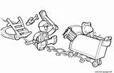 Coloring Junior Garbage Lego Pages Trash Man Printable sketch template