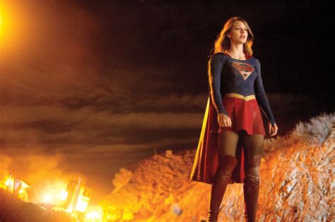 Supergirl Poster Features Melissa Benoist Flying High