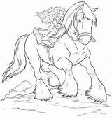 Merida Koni Kleurplaten Angus Wydruku Dolina Pferde Kolorowanki Konie Ribelle Kolorowanka Malowanki Konik Malowania Paarden sketch template
