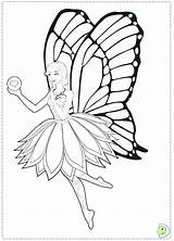 Fairy Coloring Pages Baby Princess Colouring Butterfly Color Getcolorings Barbie Getdrawings sketch template