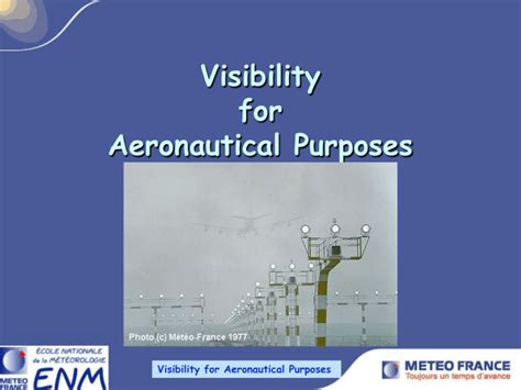 visibility  aeronautical purposes