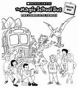 Bus Magic Coloring School Sheet Pages Series Trips Wondrous Educational Field sketch template