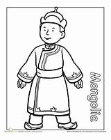 Coloring Pages Multicultural Mongolia Mongolian Children Kids Traditional Around Education Worksheets Colouring Sheets Worksheet Clothing People Color Detailed Peruvian Sheet sketch template