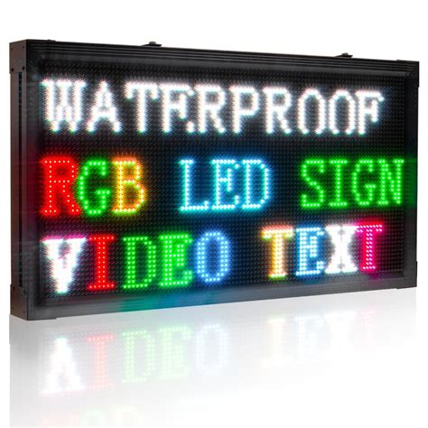 leadleds p full color led lighting program multi  message