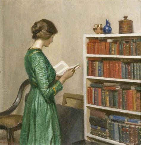 The Reader C 1910 Harold Knight English 1874 1961 Oil On Canvas