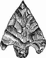 Arrowhead Norse Clipart Etc Medium sketch template