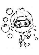 Bubble Guppies Coloring Pages Nonny Printable Puppy Books Sheets Kids Choose Board sketch template