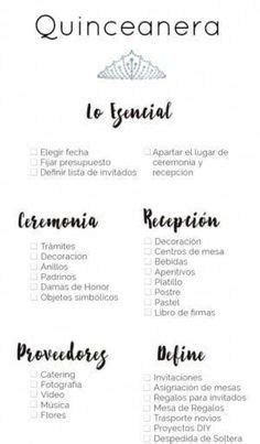 quinceanera check list  qs quinceanera checklist quincenera