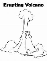 Volcano Coloring Pages Printable Kids Color Drawing Cartoon Erupting Eruption Erosion Natural Template Tornado Worksheet Getdrawings Sketch Bestcoloringpagesforkids Print Sheets sketch template