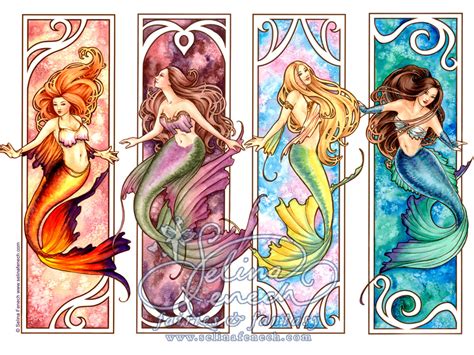 Mermaids By Selina Fenech Colour With Claire