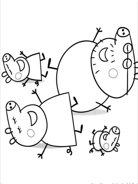 peppa pig easter coloring pages     peppa pig