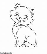 Coloring Cat Pages Coloringpages Site Cow Posters Tutorial Name Buy Online sketch template