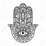 Hamsa Hand Tattoo Drawing Vector Mandala Choose Board Fatima Save Designs Tattoos Uploaded User Illustration sketch template