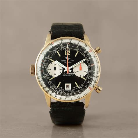 breitling navitimer chrono matic chronograph wristwatch  mm