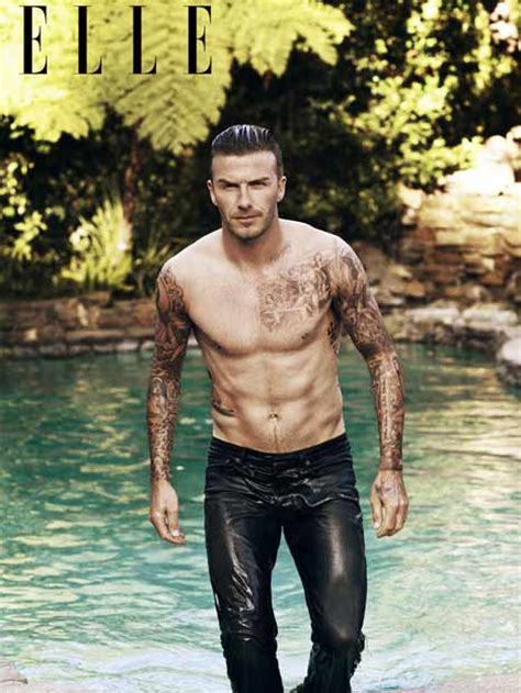 Shy David Beckham Proves He S Still Got Sex Appeal In