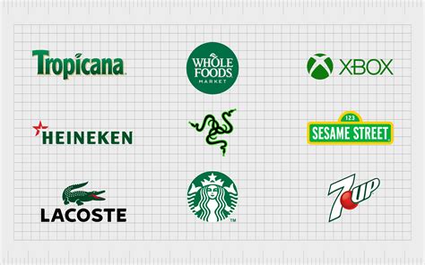 famous green logos companies  green logos