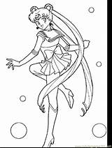 Moon Pages Sailor Coloring Printable Colouring Comments Library Coloringhome sketch template