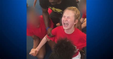 videos show school cheerleaders forced into splits cbs colorado