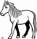 Horse Outline Drawing Clipart Animals Clip Drawings Getdrawings Explore Clipartmag Paintingvalley sketch template