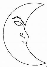 Maan Mond Mewarnai Lua Coloring Malvorlage Colorare Malvorlagen Lune Kleurplaten Kussmund Kleurplaat Animasi Coloriages Bergerak Sonne Sterne Animierte Ausmalbild Animata sketch template