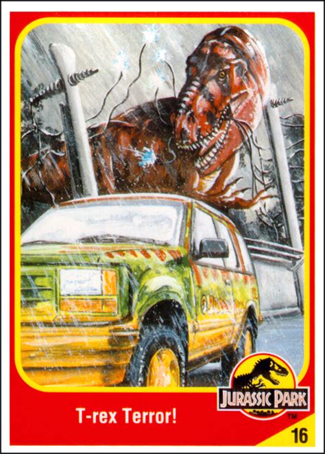Wtb Kenner Jurassic Park Card